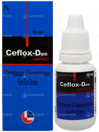 Ceflox Dee Optic Eye/Ear Drops 10Ml